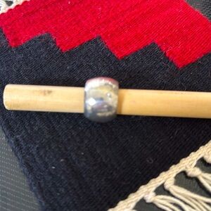 Silpada vintage sterling silvered and CZ ring